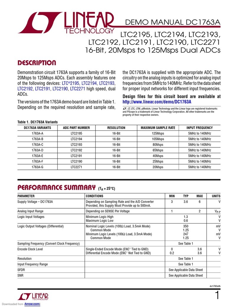 Linear Technology DC1763A Quick setup guide