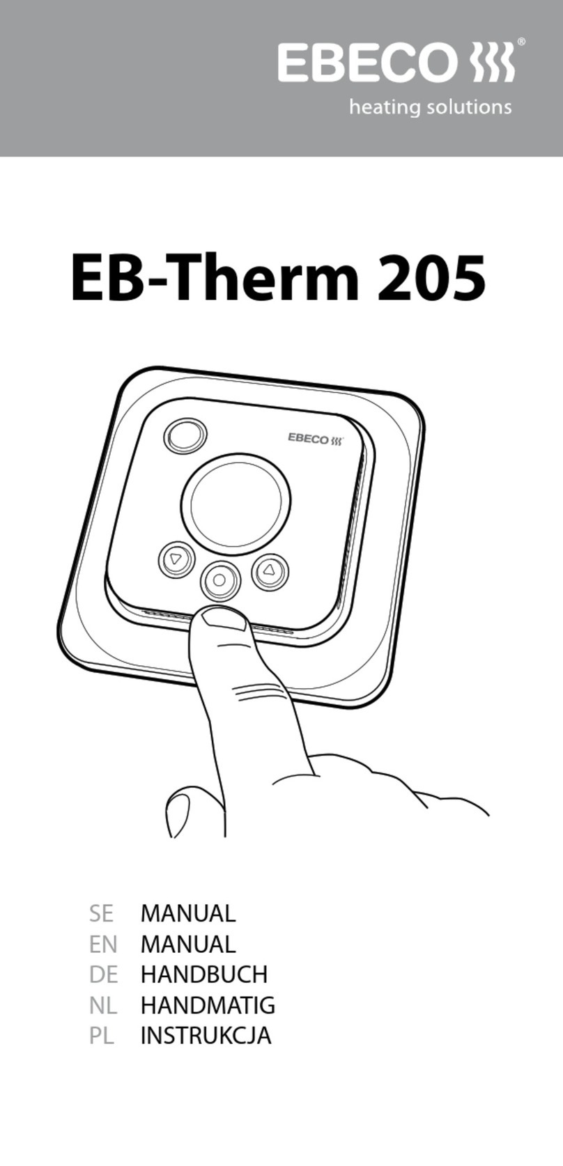 EBECO EB-Therm 205 manual