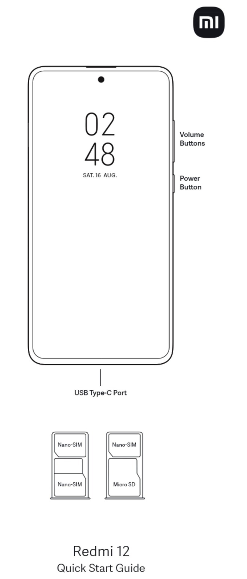 Mi Redmi 12 User manual