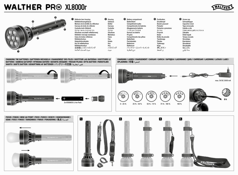 Walther PR XL8000r manual