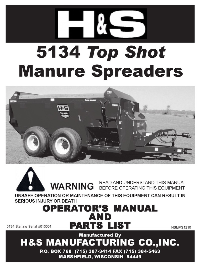 H&S 5134 Installation and maintenance instructions