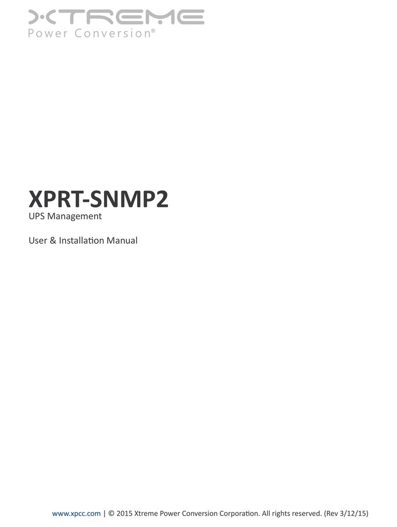 Xtreme XPRT-SNMP2 Guide