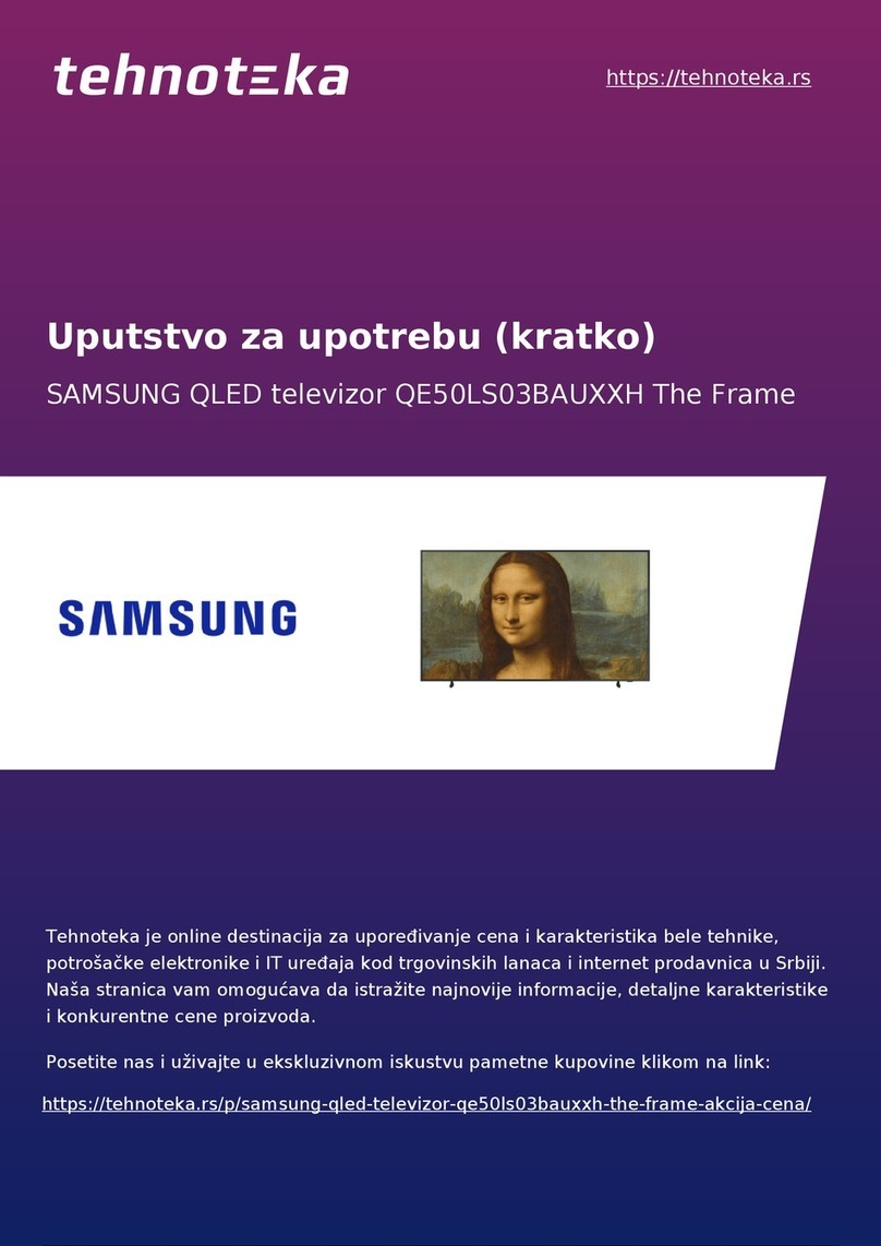 Samsung The Frame 50LS03B Quick setup guide