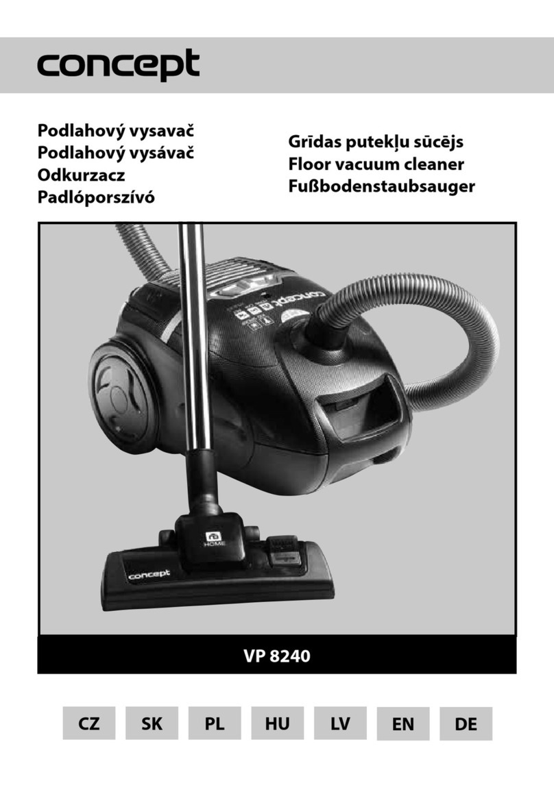 Concept2 VP 8240 User manual