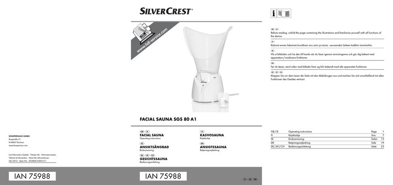 Silvercrest SGS 80 A1 User manual