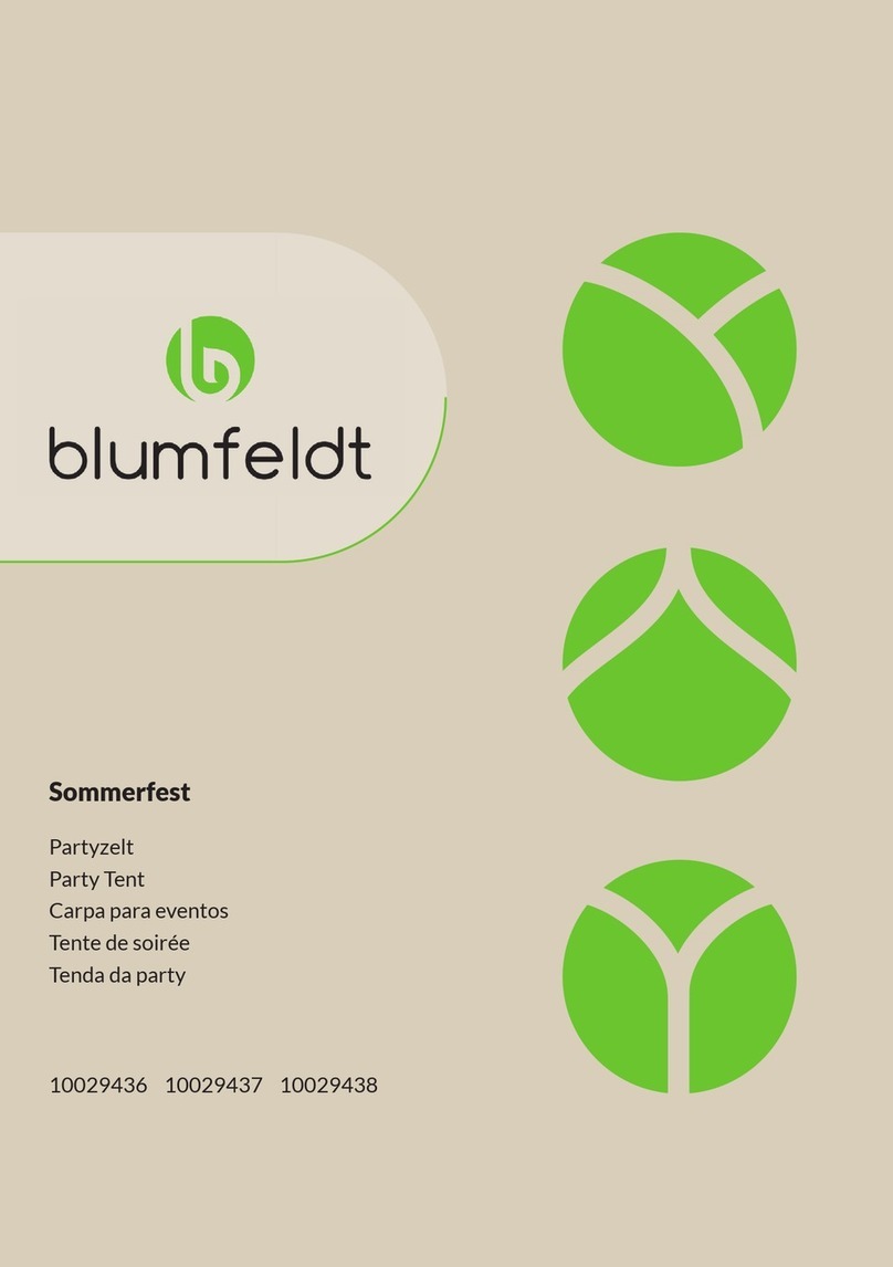 Blumfeldt Partyzelt 10029437 User manual