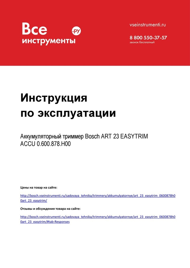 Bosch 0.600.878.H00 User manual
