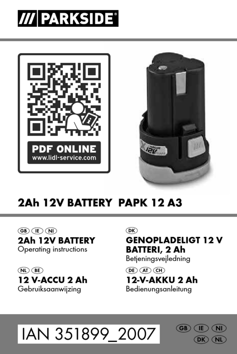 Parkside PAPK 12 A3 operating instructions