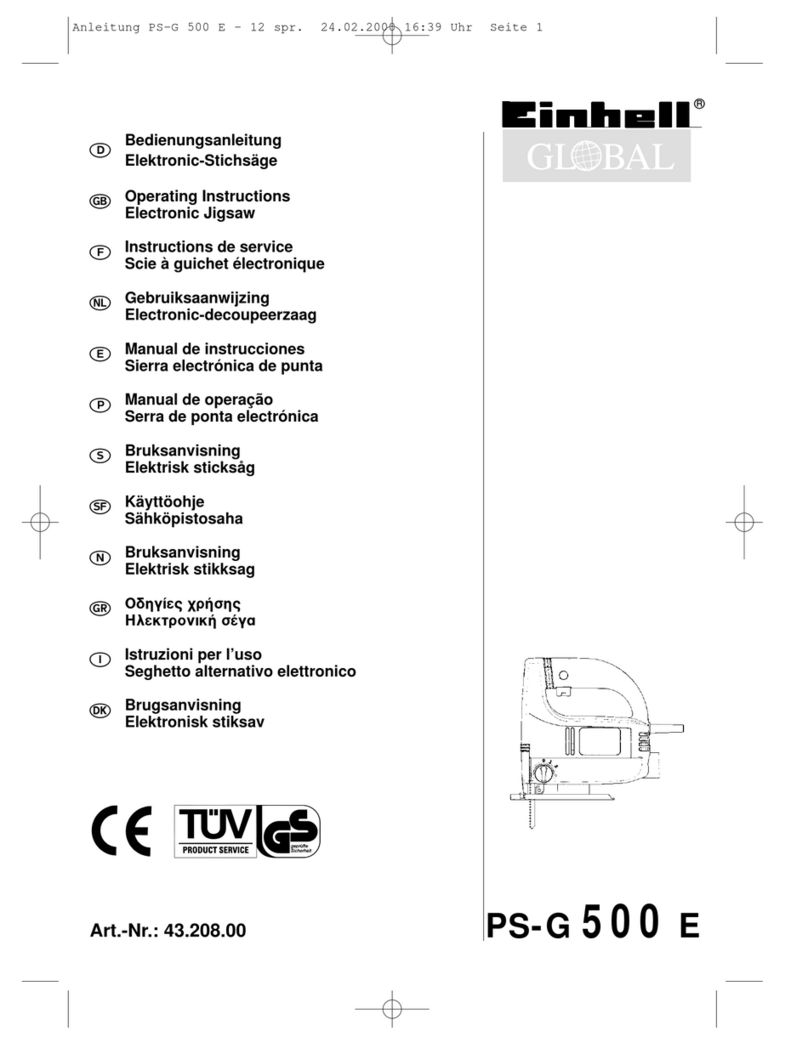 Einhell Global PS-G 500 E User manual