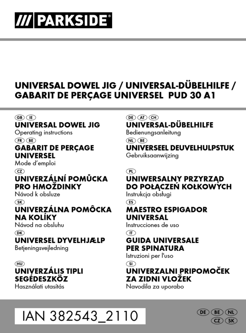 Parkside 382543 2110 User manual