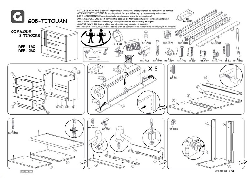 Gami G05-TITOUAN 160 Assembly instructions