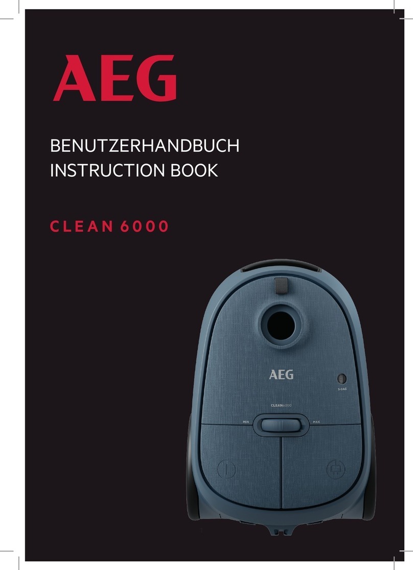 AEG CLEAN 6000 Instruction book