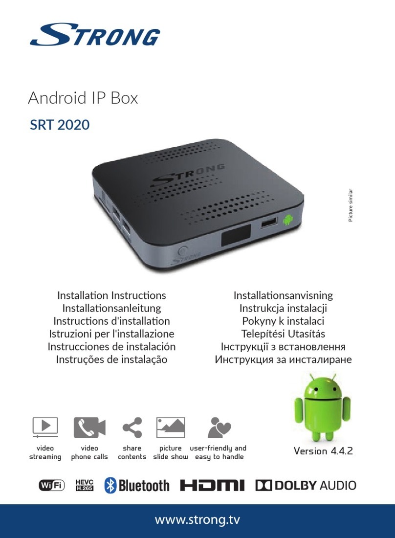 Strong SRT 2020 User manual