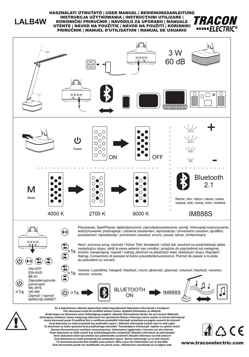 Tracon Electric LALB4W User manual