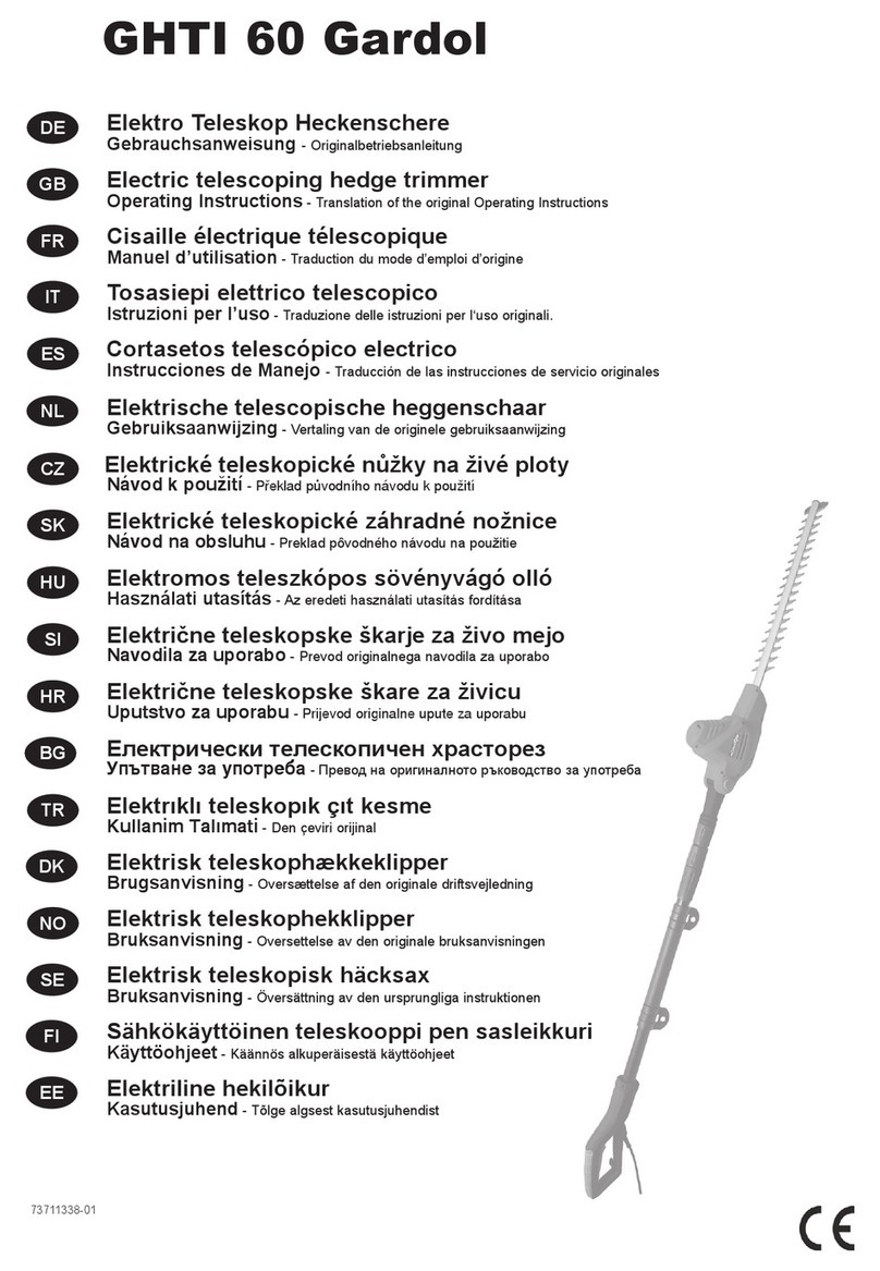 Ikra GHTI 60 Gardol operating instructions