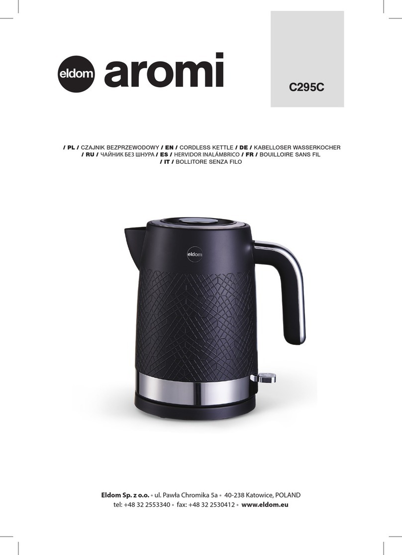 Eldom aromi manual
