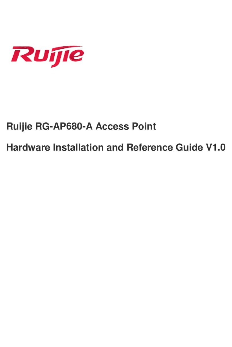 Ruijie RG-AP680-A Hardware  installation and reference guide