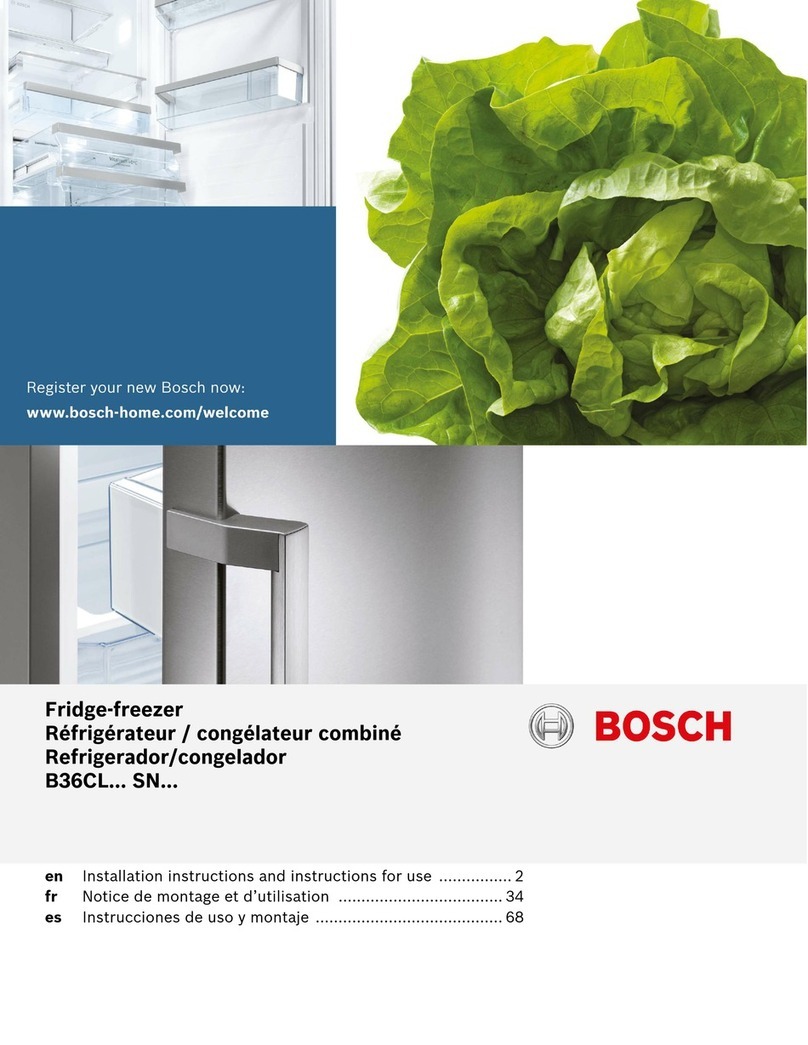 Bosch B36CL80SNS Setup guide