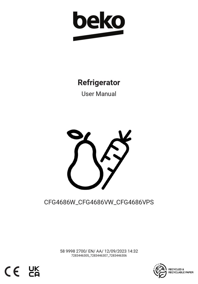 Beko CFG4686W user manual