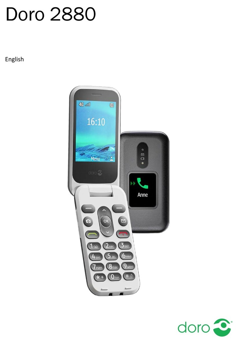Doro 2880 User manual Doro 2880 User manual