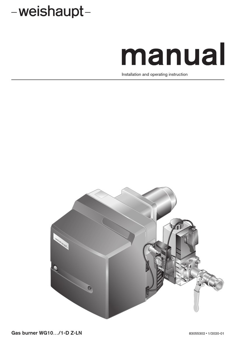 Weishaupt WG10/1-D Z-LN Series User guide