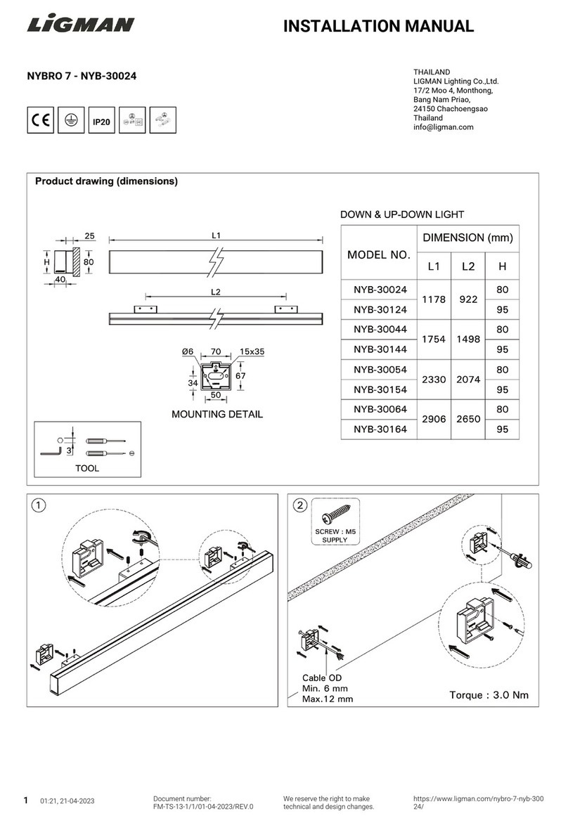 LIGMAN NYB-30024 User manual
