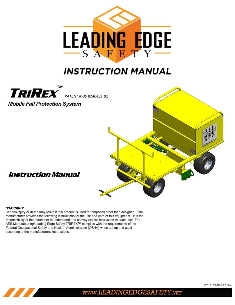 LEADING EDGE SAFETY TRIREX AB-O2 User manual