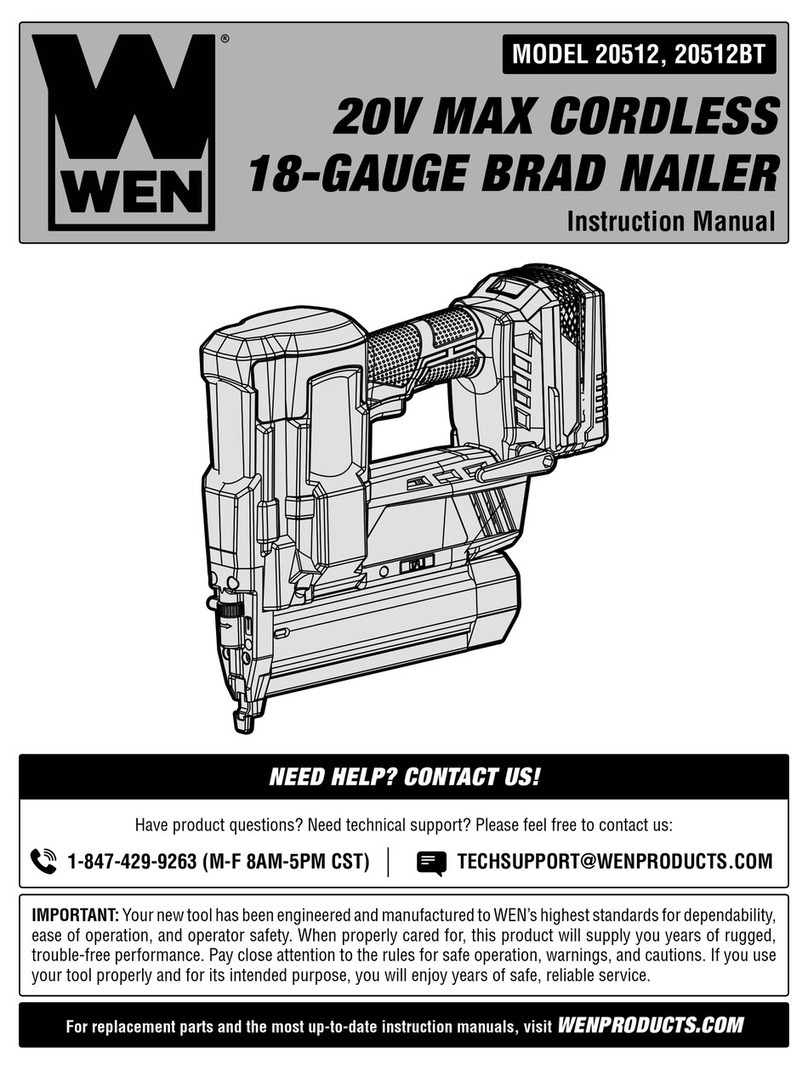 Wen 20512BT User manual