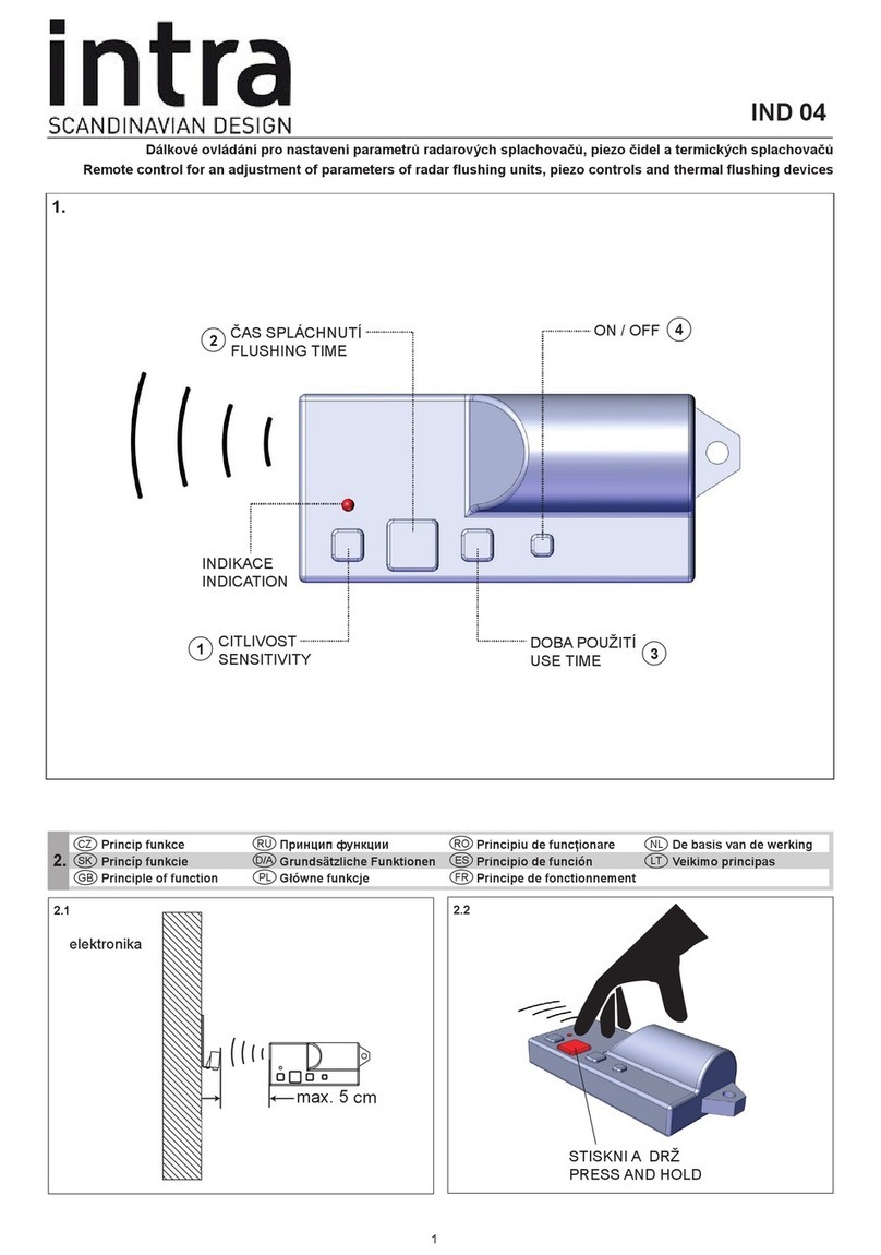 Intra IND 04 manual