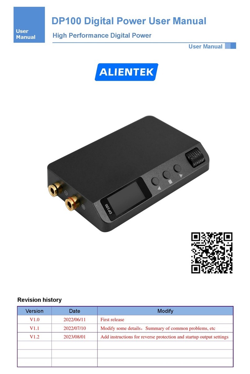 AlienTek DP100 user manual