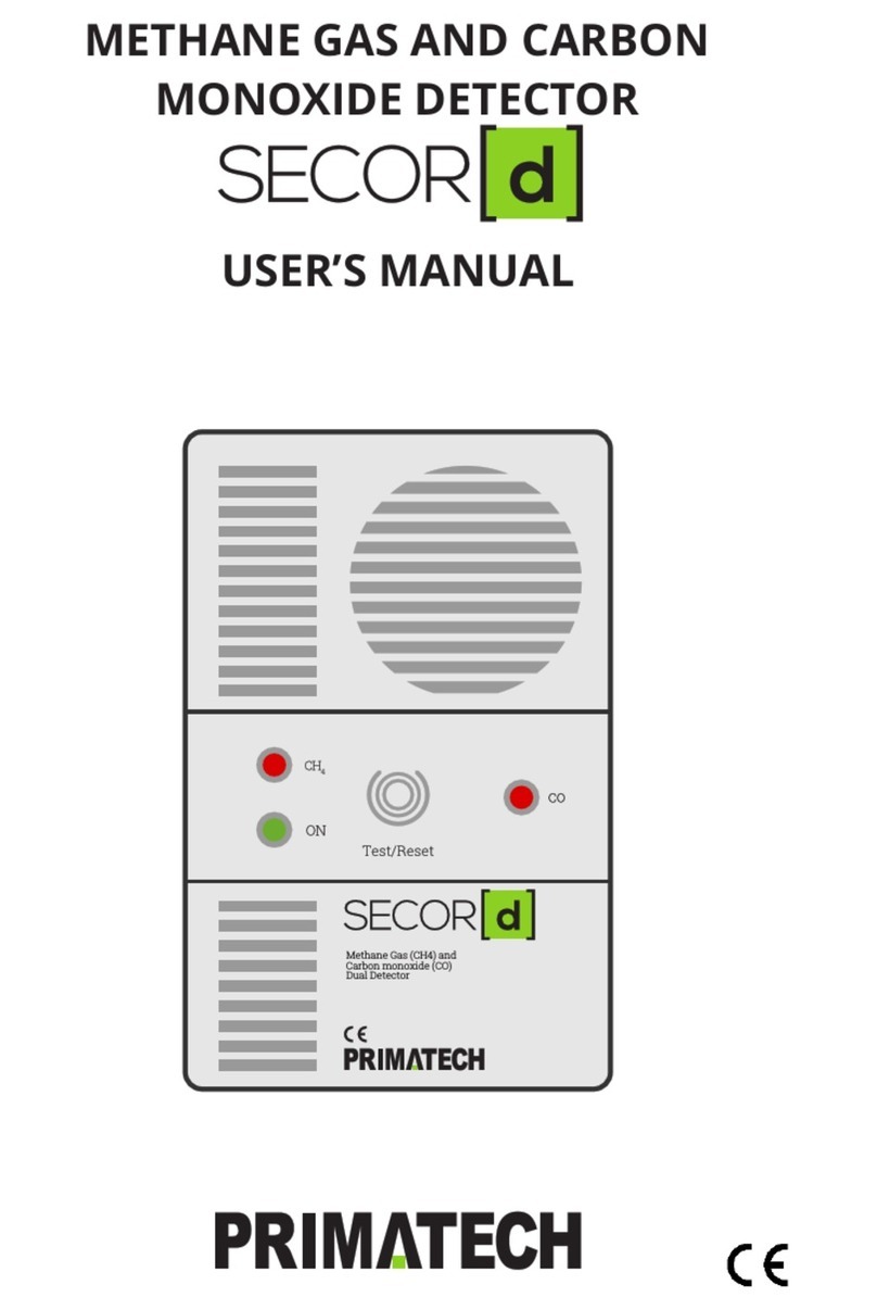 primatech SECOR d user manual
