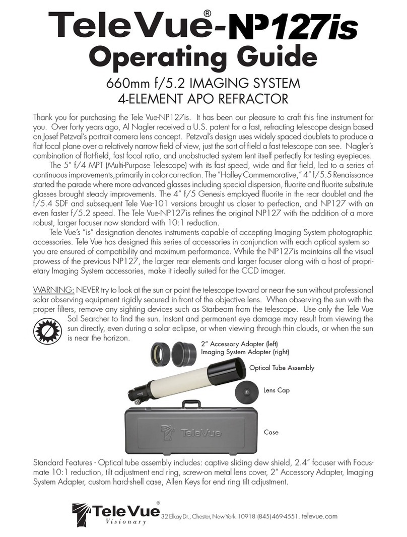 TeleVue NP127is operating guide