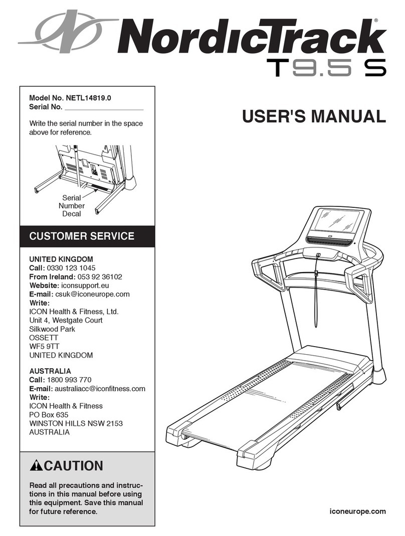 ICON Health & Fitness NETL14819.0 user manual
