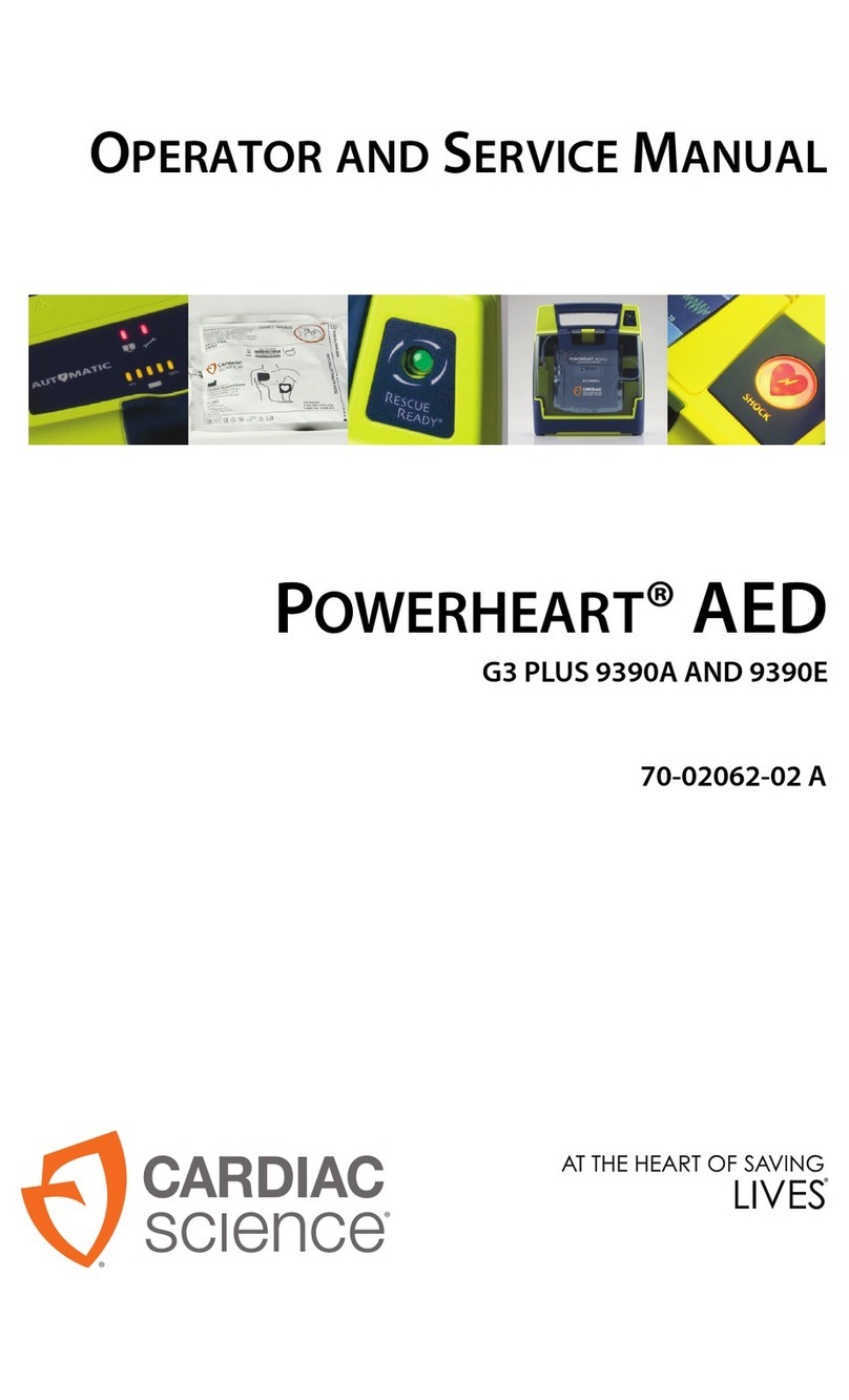 Cardiac Science POWERHEART AED 9390E Operating manual