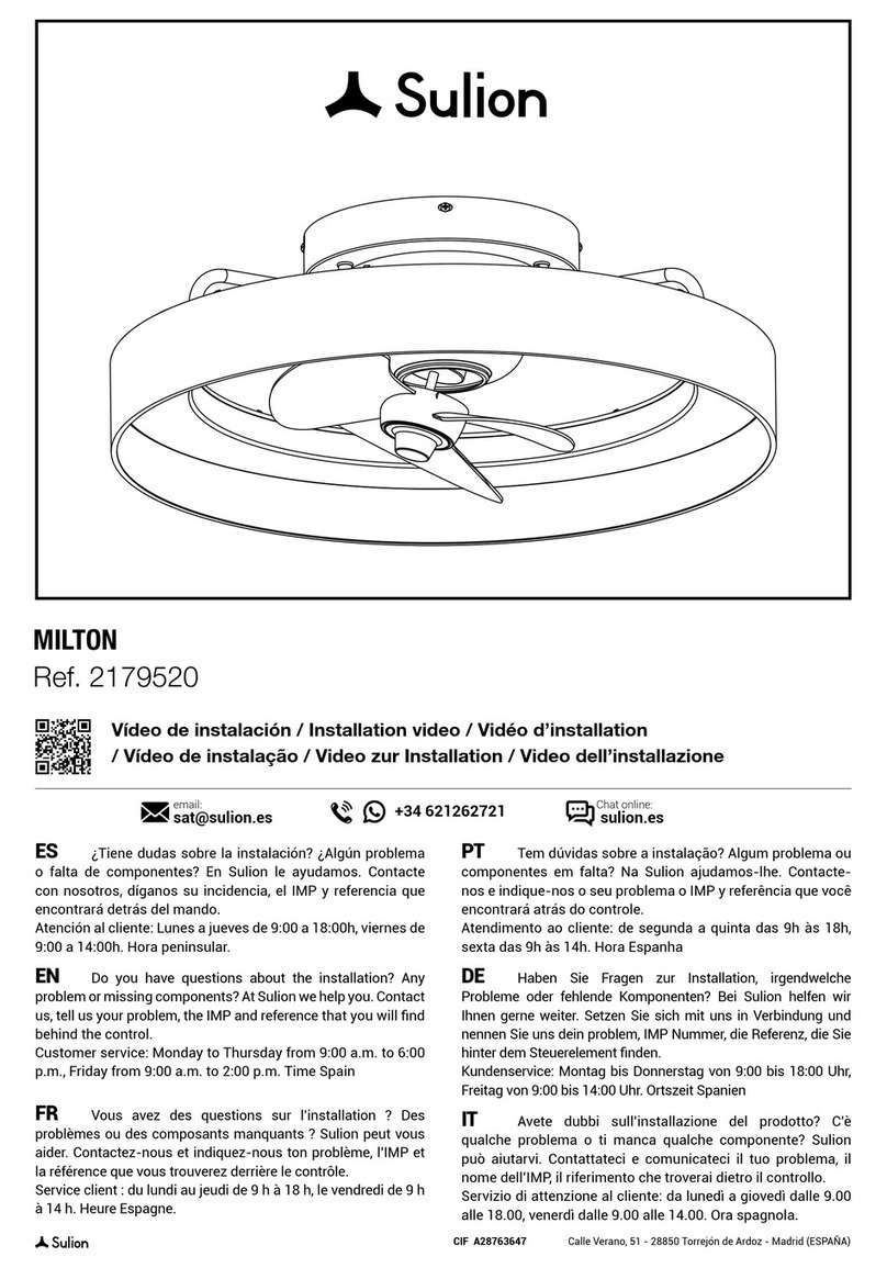 Sulion MILTON User manual