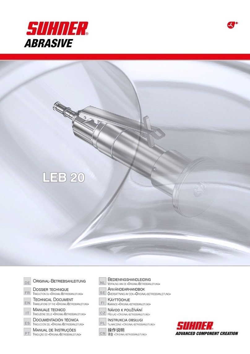 SUHNER ABRASIVE LEB 20 Technical document