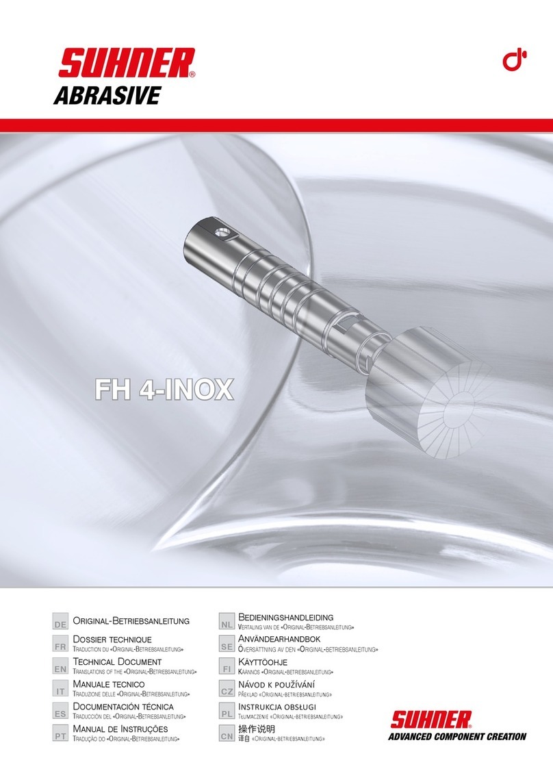 SUHNER ABRASIVE FH 4-INOX Technical document