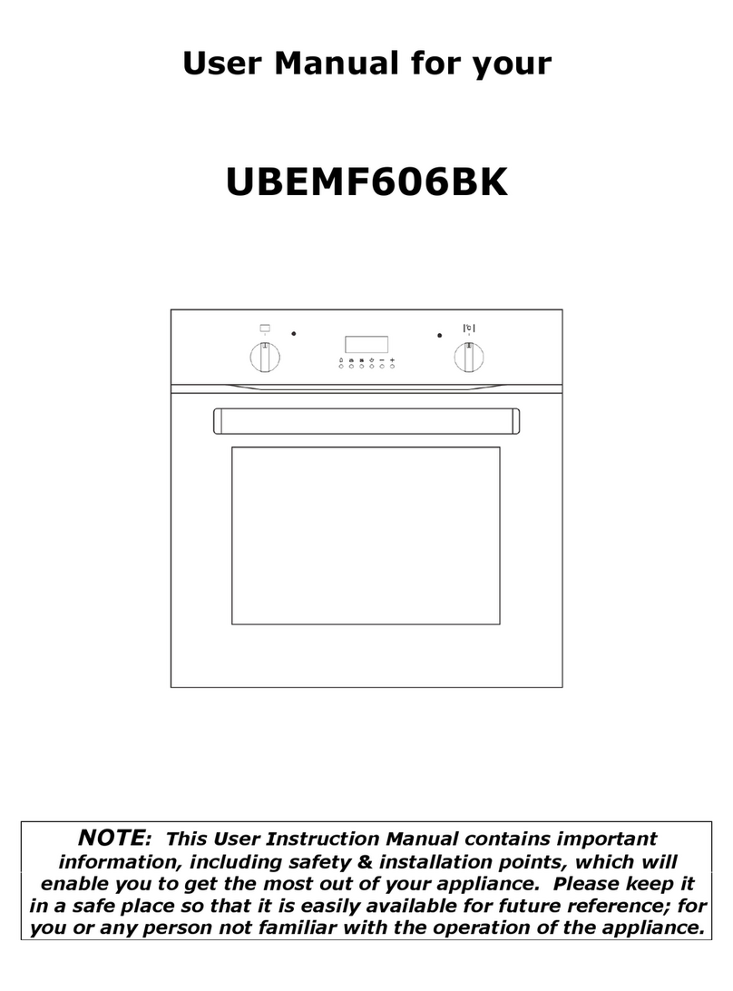 Culina UBEMF606BK user manual