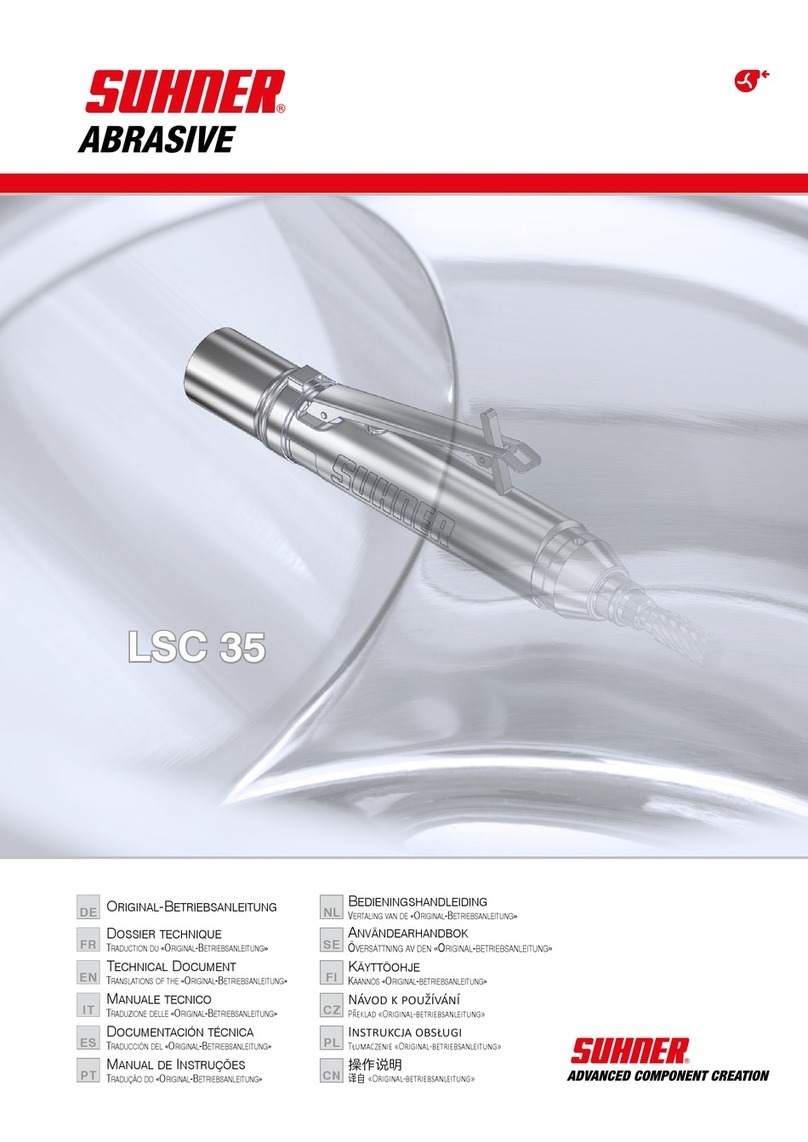 SUHNER ABRASIVE LSC 35 Technical manual