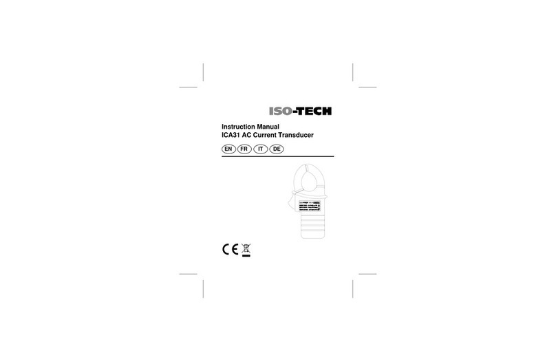 Isotech ICA31 instruction manual