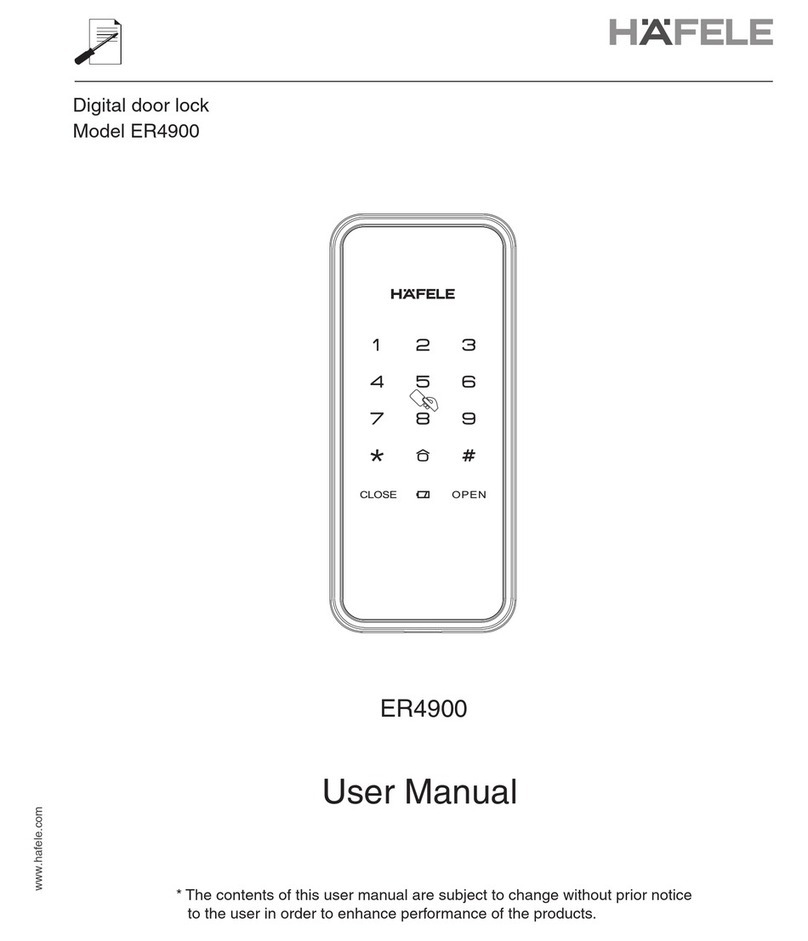 Häfele ER4900 manual