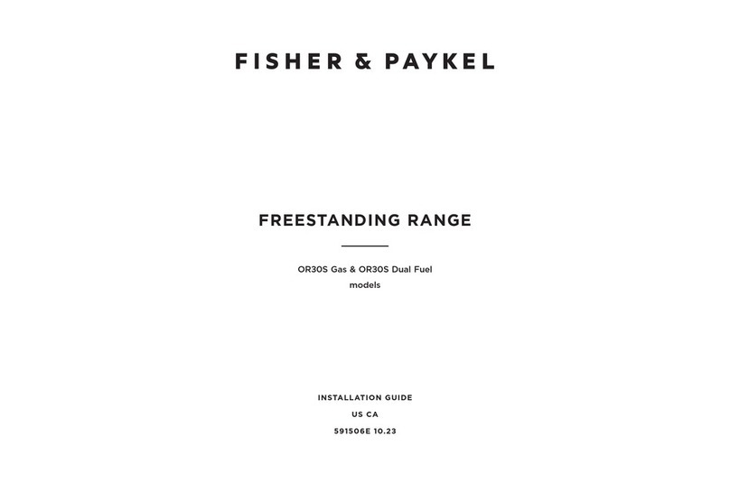 Fisher & Paykel OR30S User manual