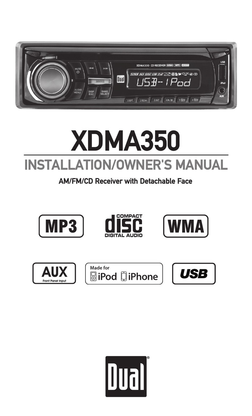 Dual XDMA350 Operating instructions