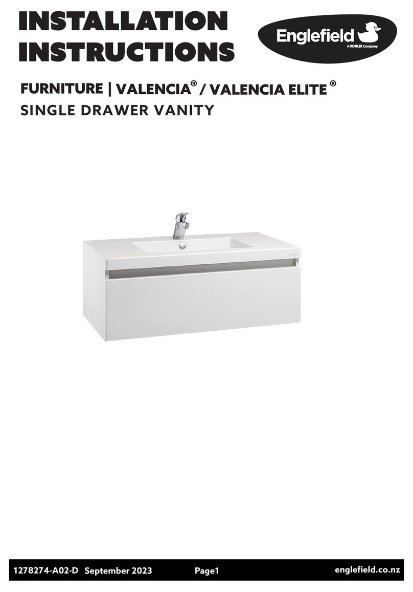Kohler Englefield Valencia Elite User manual