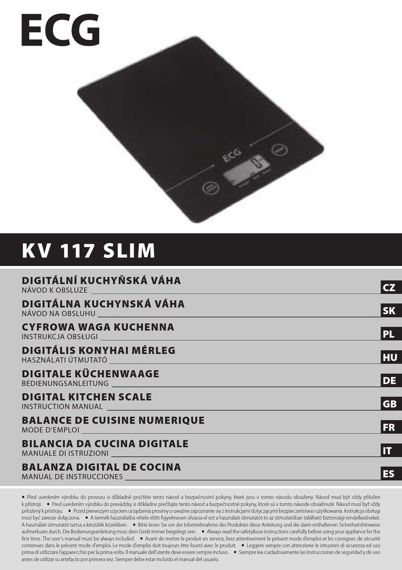 ECG V 117 SLIM User manual