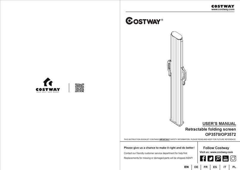 Costway OP3570 user manual