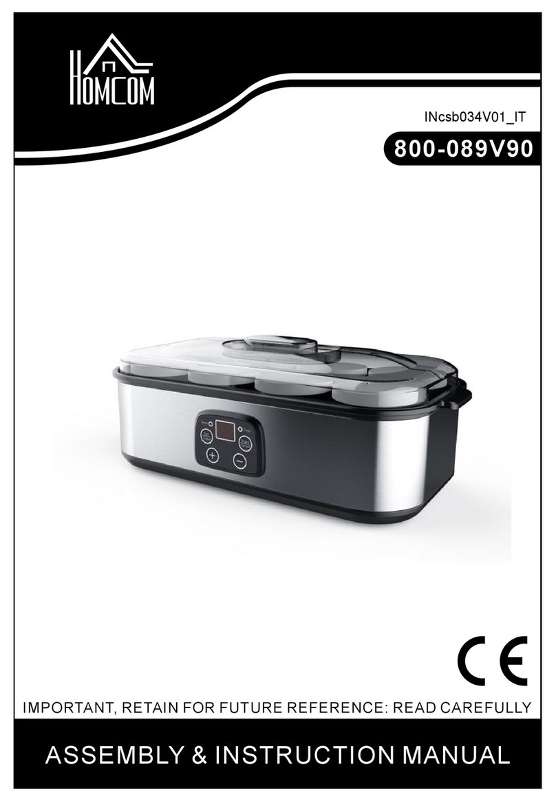 HOMCOM SNJ-159B Installation guide
