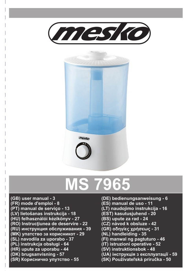 Mesko MS 7965 user manual