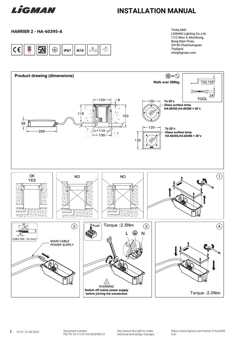 LIGMAN HA-60395-A User manual