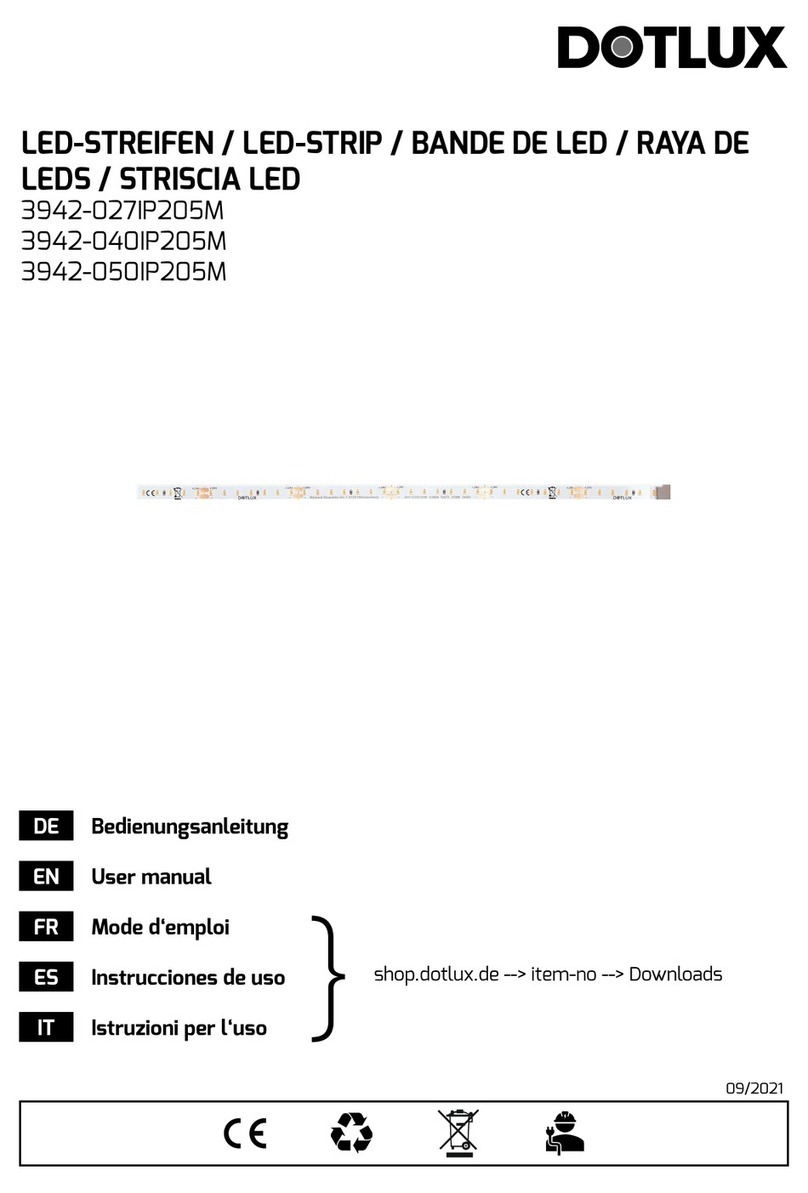 DOTLUX 3942-027IP205M User manual